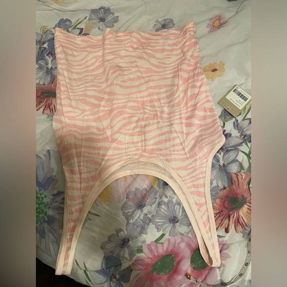 Pink zebra tank M - Picture 5 of 5